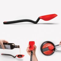 11" Red Supoon Sit Up Spoon