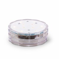 Pack of Two 2.75" Round Submersible Lamp With a Remote