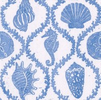 Blue Seychelles Beverage Napkins