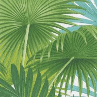 Palm Fronds Beverage Napkins