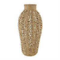 19" Natural Woven Vase