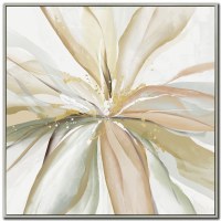 32" Sq Subtle Elegance 1 Framed Canvas