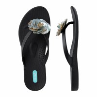 Size 7 Black Lucy Flip Flops