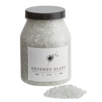 37 Oz White Coarse Crushed Glass