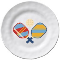 6" Round Pickleball Appetizer Plate