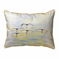 16" x 20" Cruising Pelicans Decorative Indoor/Outdoor Pillow