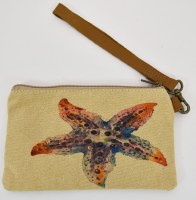 5" x 8" Starfish Wristlet