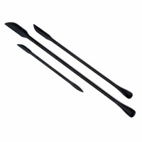 Set of Three Black Last Drop Spatulas