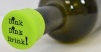 "Dink, Dink, Drink!" Pickleball Silicone Bottle Cap