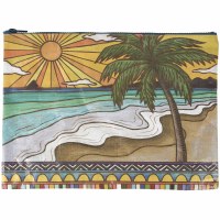 10" x 14" Beach Days Zip Pouch