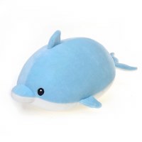 8" Blue Dolphin Lil Huggy Plush Toy