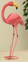 17" Head Back Pink Flamingo