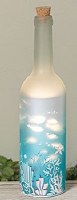 12" LED Blue Fish Bottle