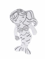 7" Mermaid Color Me Plush