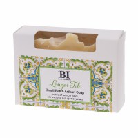 4.5 Oz Blue, Green, and Yellow Lenger Tile Fragrance Bar Soap
