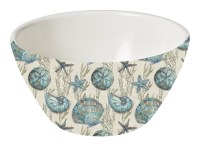 6" Round Crescent Beach Melamine Dipping Bowl