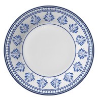 11" Round Blue Savannah Melamine Dinner Plate