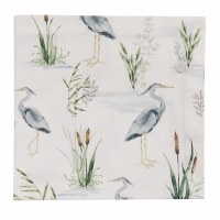 20" Sq Blue Heron Cloth Napkin