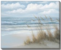 16" x 20" Sea Oats Coastal Canvas