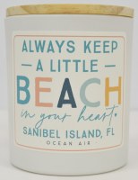 11 Oz Sanibel Island Ocean Air Fragrance Jar Candle