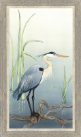 38" x 22" Birds Eye 1 Gel Textured Coastal Framed Print