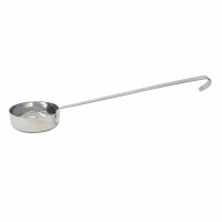 3 Oz Stainless Steel Flat Bottom Ladle