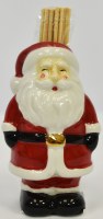 3" Ceramic Santa Toothpick Holder by Mud Pie