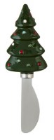 7" Ceramic Christmas Tree Spreader by Mud Pie