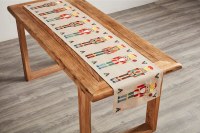 16" x 72" Multicolored Nutcrackers Table Runner by Mud Pie