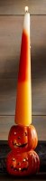 10" Candy Corn Taper Candle by Mud Pie