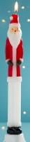 10" Santa Taper Candle by Mud Pie