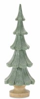 12" Green Polyresin Slim Tree