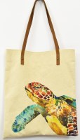 15" Sea Turtle Tote Bag