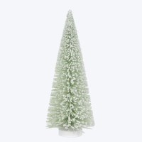 12" Light Green Brush Tree