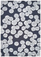 2' x 3' Navy Sea Biscuit Capri Rug