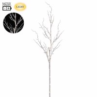 52" LED Faux White Branch With Lights