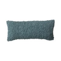 12" x 28" Blue Boucle Indoor/Outdoor Decorative Pillow