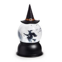 8" LED Witch Water Globe