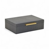 9" x 12" Large Navy Scales Decorative Box