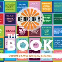 Book of 40 Oversized Funny Coasteres Volume 2