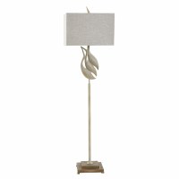 65" Beige Egrets Floor Lamp