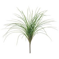 16" Faux Green Grass Spray