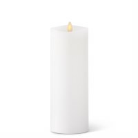 3" x 8.5" LED White Indoor Luminara Pillar Candle