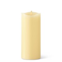 3.5" x 8.75" LED Ivory Indoor Luminara Pillar Candle