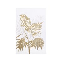 24" x 16" Areca Leaf Tropical Screen Canvas