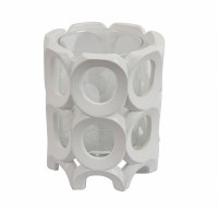 6" White Rings Hurricane