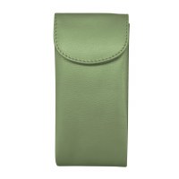 3" x 7" Sage Double Flap Glasses Case