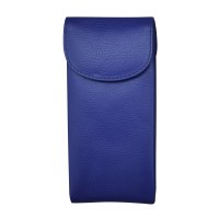 3" x 7" Cobalt Double Flap Glasses Case