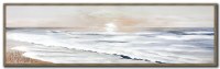 20" x 71" Coastal Serenity Framed Canvas