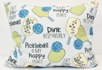 19" x 24" Blue Pickleball Sentiments Decorative Pillow